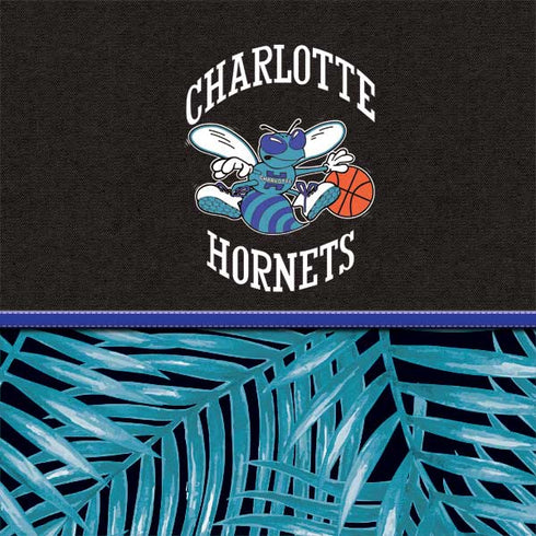 NBA Charlotte Hornets Retro Palms Galaxy Book 12in Skin
